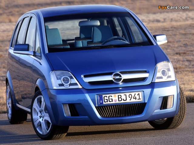 Opel Concept M (A) 2002 wallpapers (640 x 480)