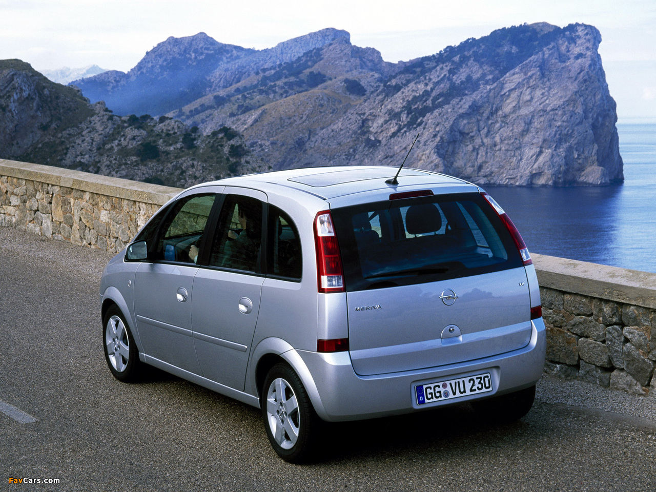 Opel Meriva (A) 2003–06 images (1280 x 960)