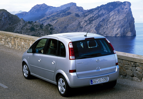 Opel Meriva (A) 2003–06 images