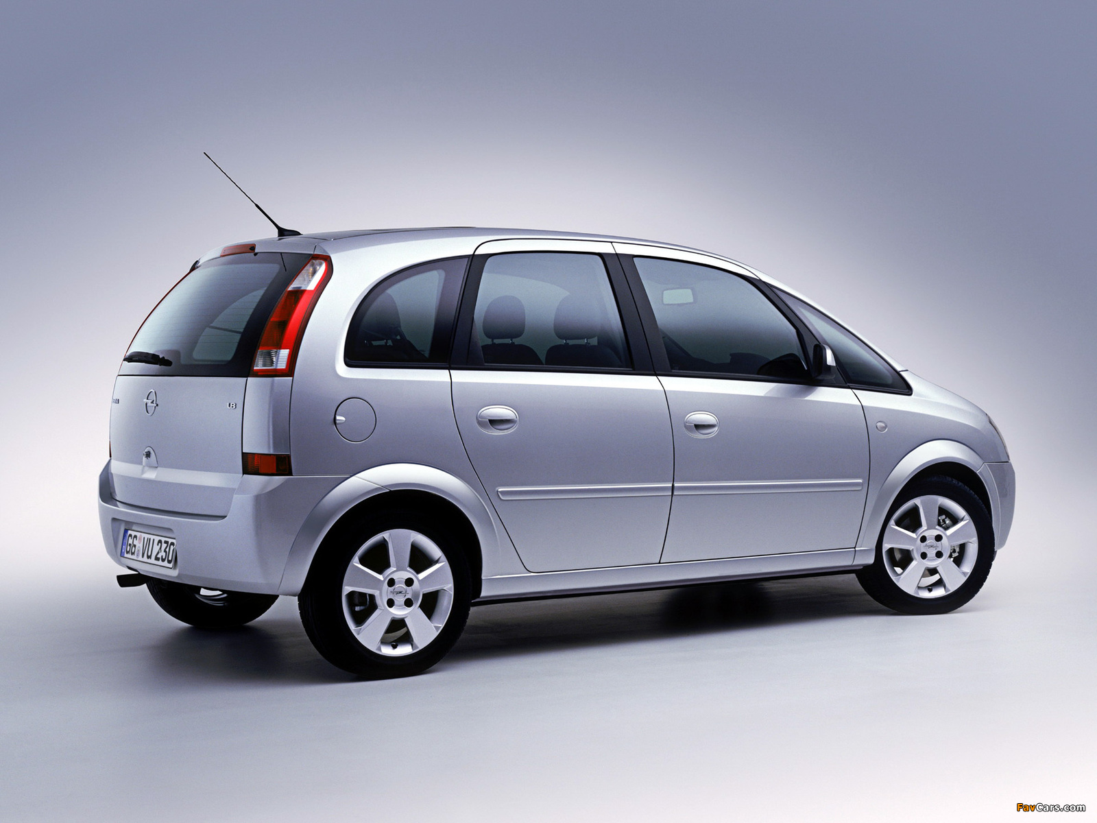 Opel Meriva (A) 2003–06 photos (1600 x 1200)