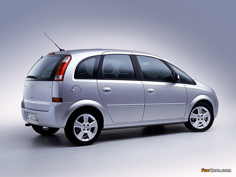 Opel Meriva (A) 2003–06 photos (800 x 600)