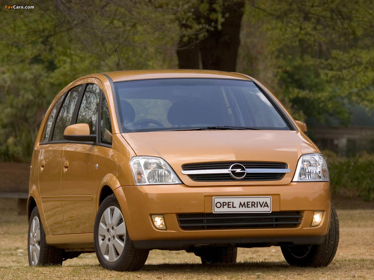 Opel Meriva ZA-spec (A) 2003–06 photos (1280 x 960)