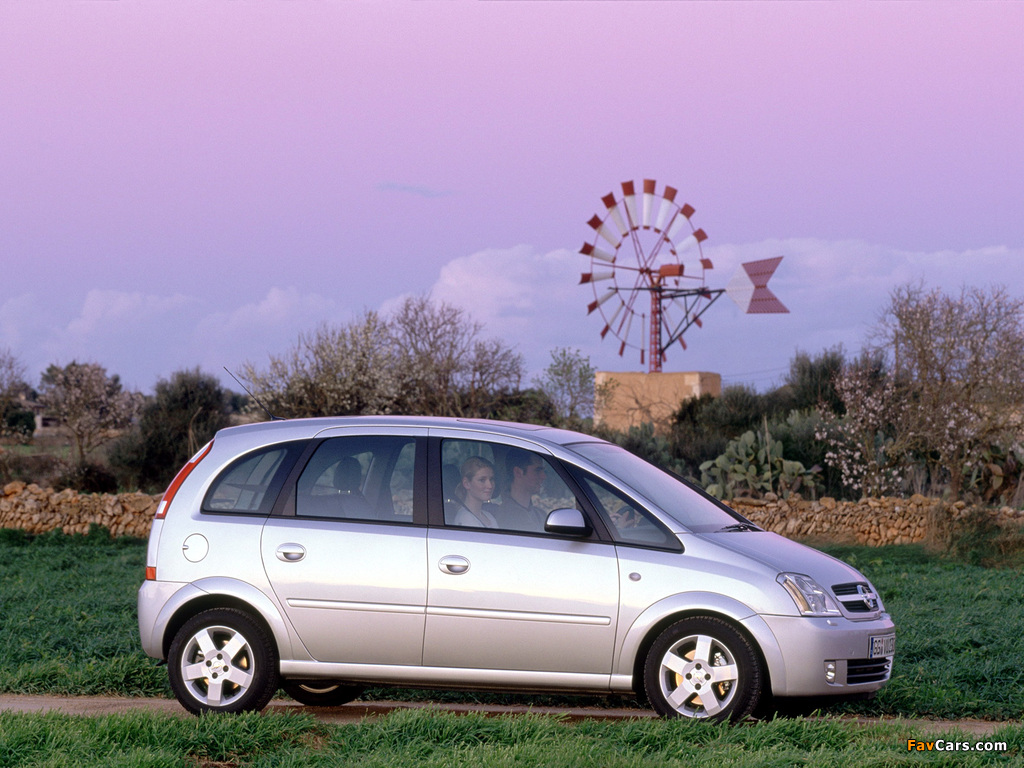 Opel Meriva (A) 2003–06 photos (1024 x 768)