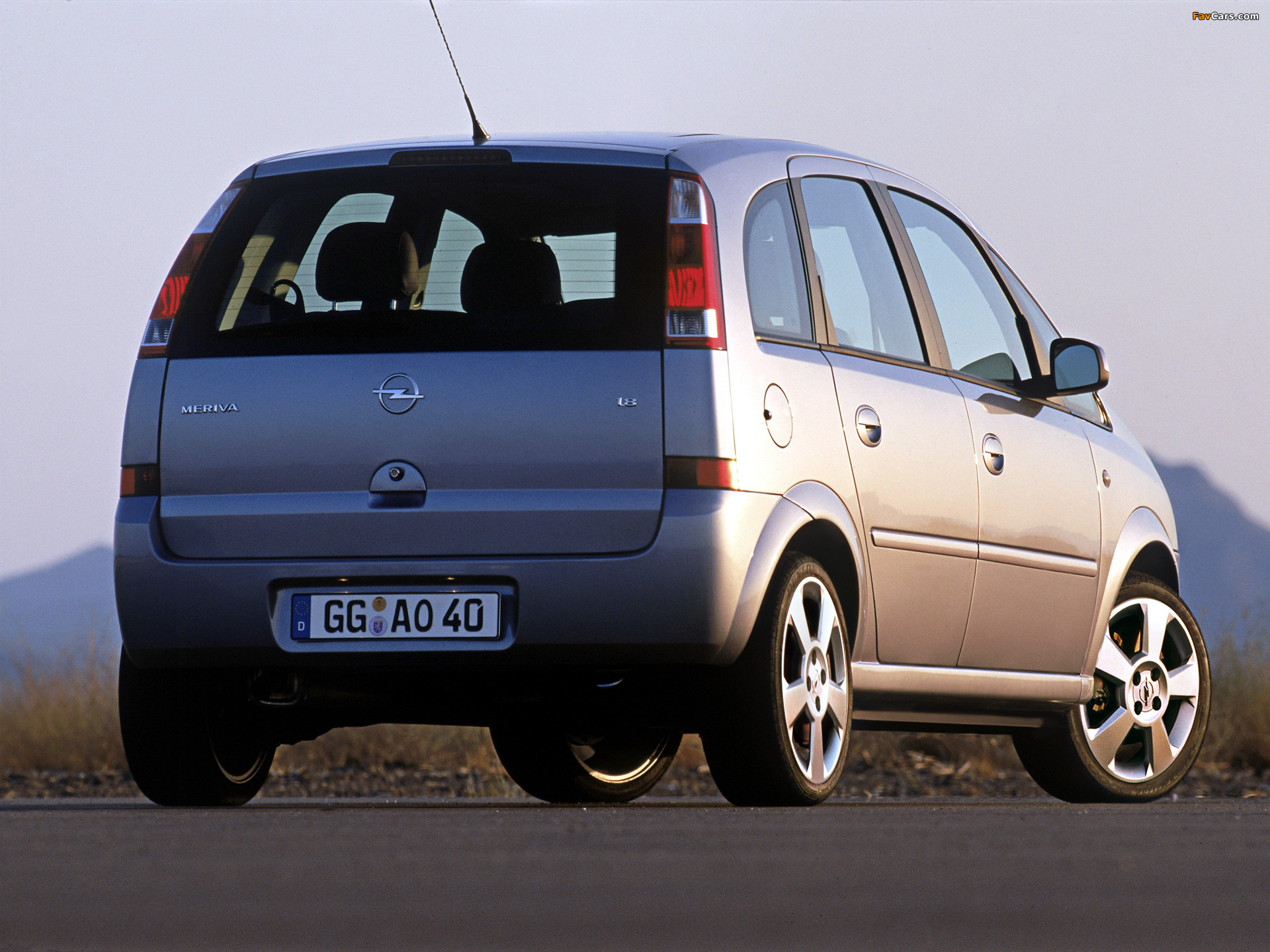 Opel Meriva (A) 2003–06 pictures (1920 x 1440)