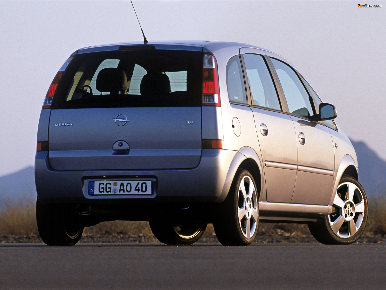 Opel Meriva (A) 2003–06 pictures (1600 x 1200)