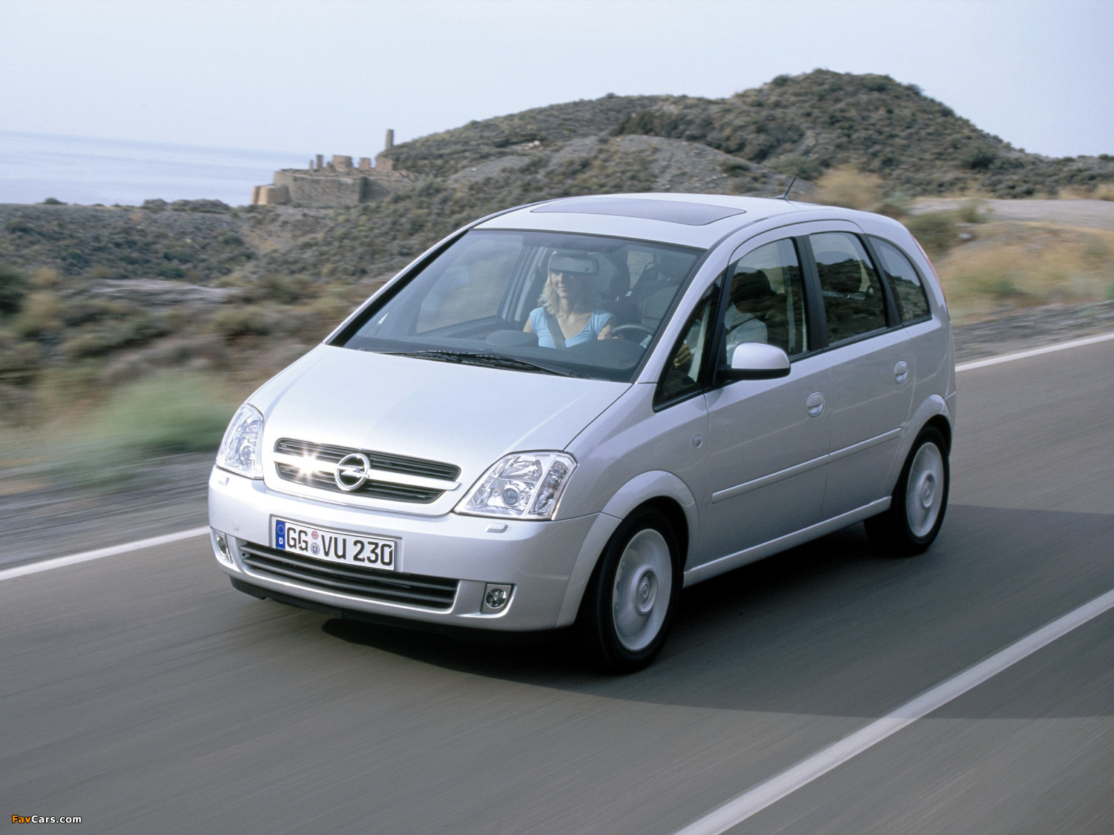 Opel Meriva (A) 2003–06 pictures (1600 x 1200)