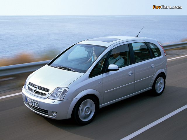 Opel Meriva (A) 2003–06 pictures (640 x 480)