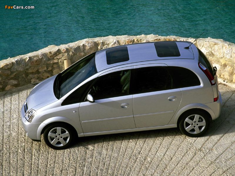 Opel Meriva (A) 2003–06 wallpapers (800 x 600)