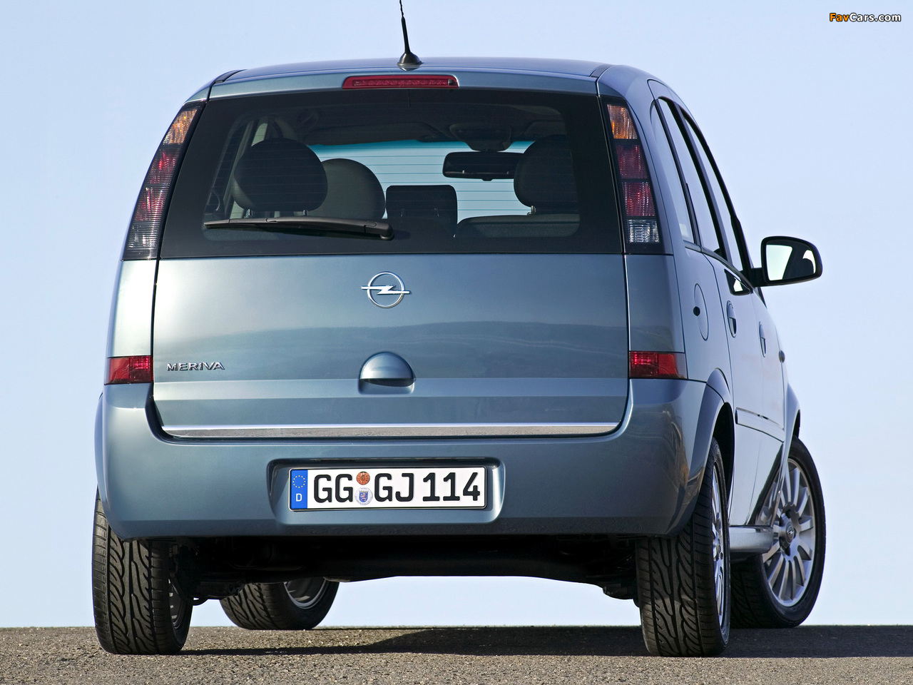 Opel Meriva (A) 2006–10 images (1280 x 960)