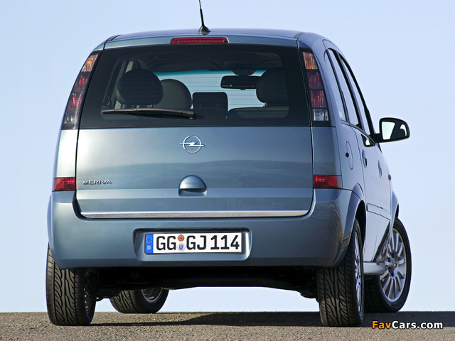Opel Meriva (A) 2006–10 images (640 x 480)
