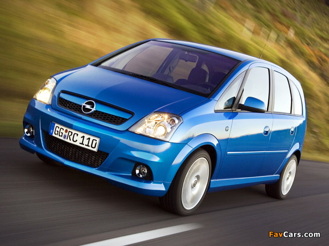 Opel Meriva OPC (A) 2006–10 images (640 x 480)