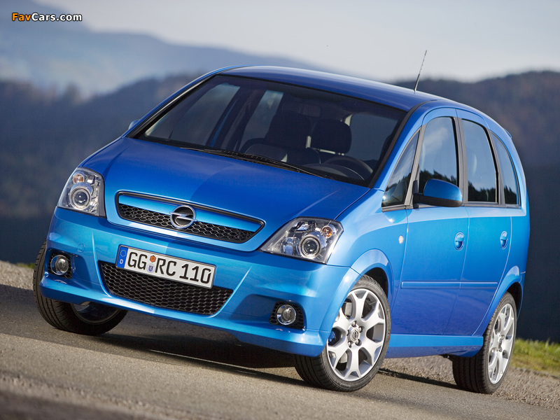 Opel Meriva OPC (A) 2006–10 pictures (800 x 600)