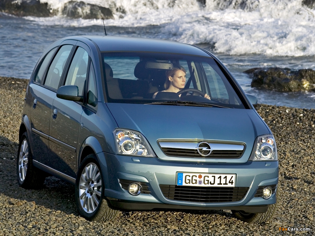 Opel Meriva (A) 2006–10 pictures (1024 x 768)