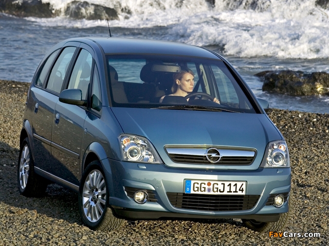 Opel Meriva (A) 2006–10 pictures (640 x 480)