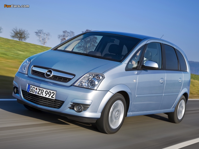 Opel Meriva (A) 2006–10 pictures (800 x 600)