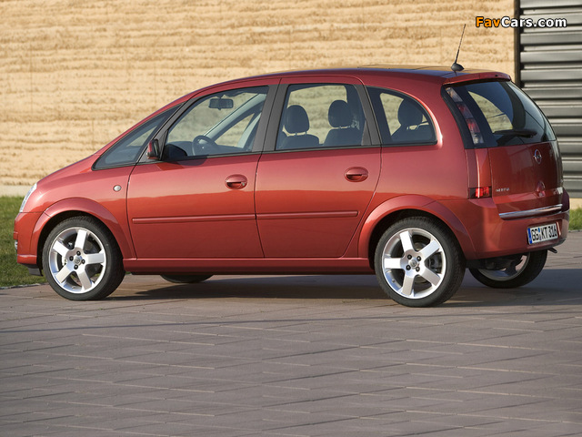 Opel Meriva (A) 2006–10 pictures (640 x 480)