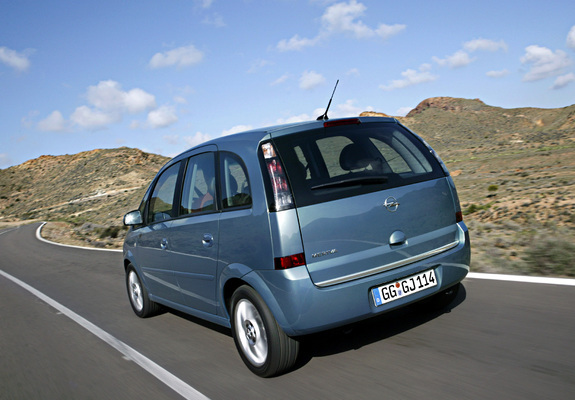 Opel Meriva (A) 2006–10 wallpapers