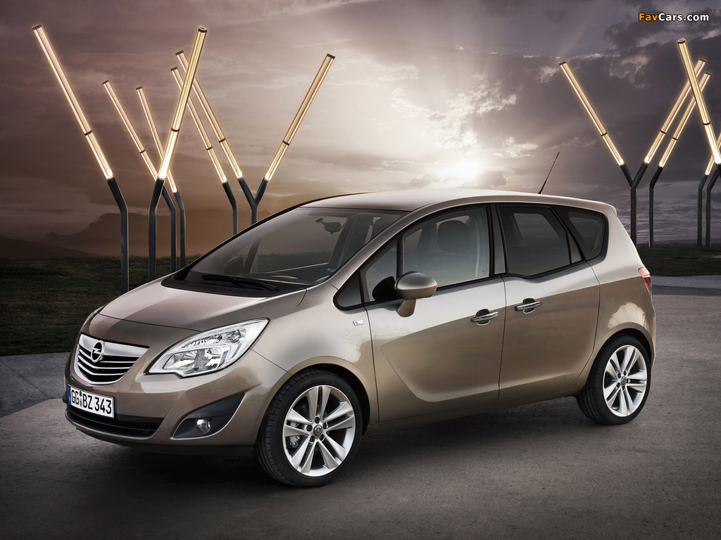Opel Meriva (B) 2010 images (1024 x 768)