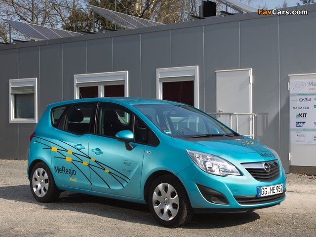 Opel Meriva MeRegio (B) 2010 pictures (640 x 480)