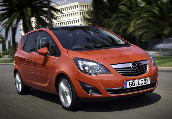 Opel Meriva (B) 2010–13 pictures