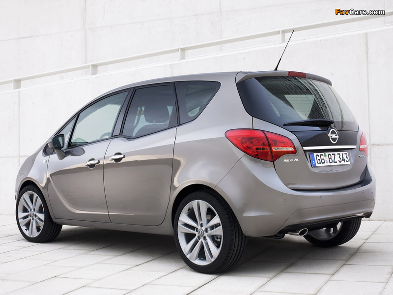 Opel Meriva (B) 2010 pictures (800 x 600)