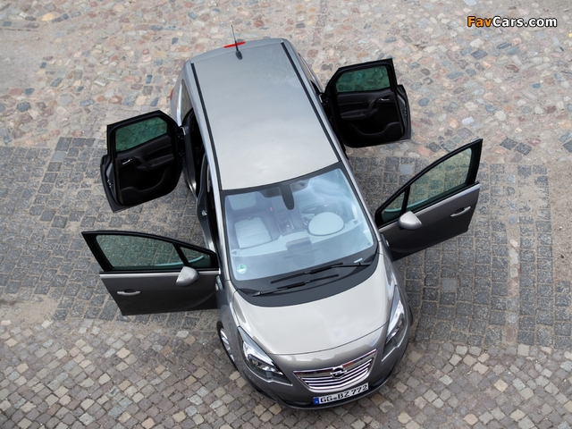 Opel Meriva (B) 2010 pictures (640 x 480)