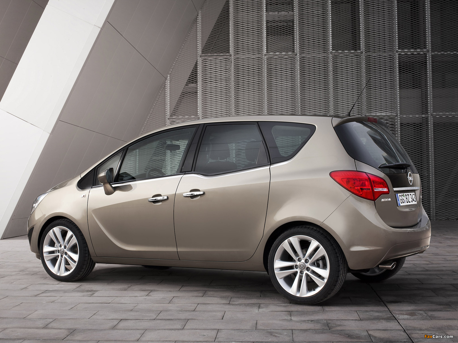 Opel Meriva (B) 2010 wallpapers (1600 x 1200)