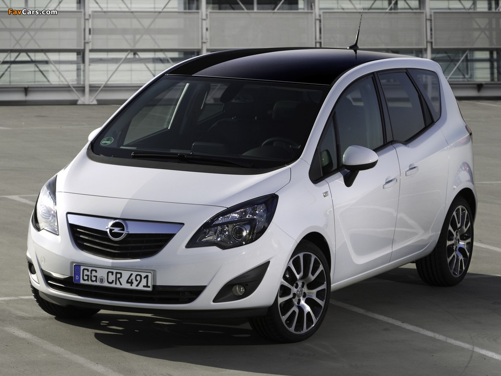 Opel Meriva Design Edition (B) 2011 photos (1024 x 768)