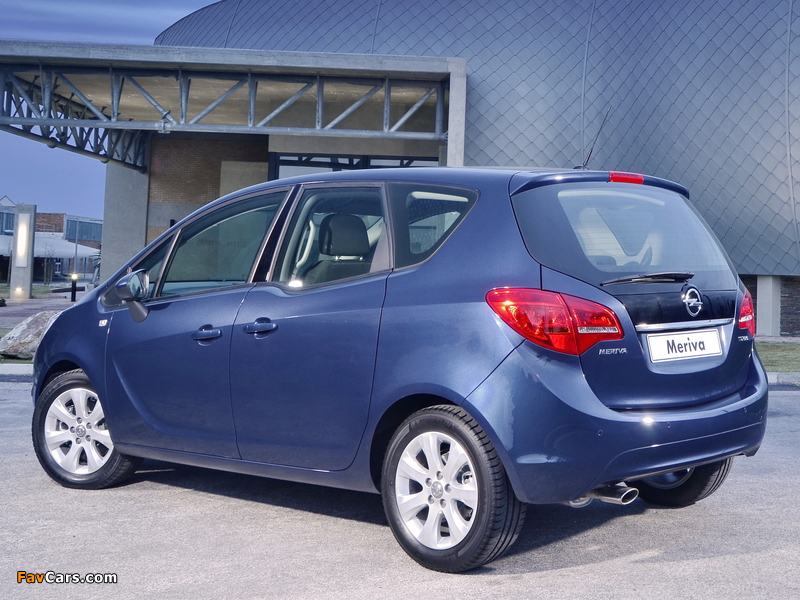 Opel Meriva Turbo ZA-spec (B) 2012 images (800 x 600)