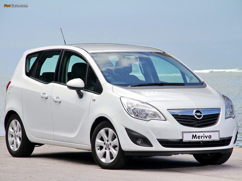 Opel Meriva Turbo ZA-spec (B) 2012 photos (1024 x 768)
