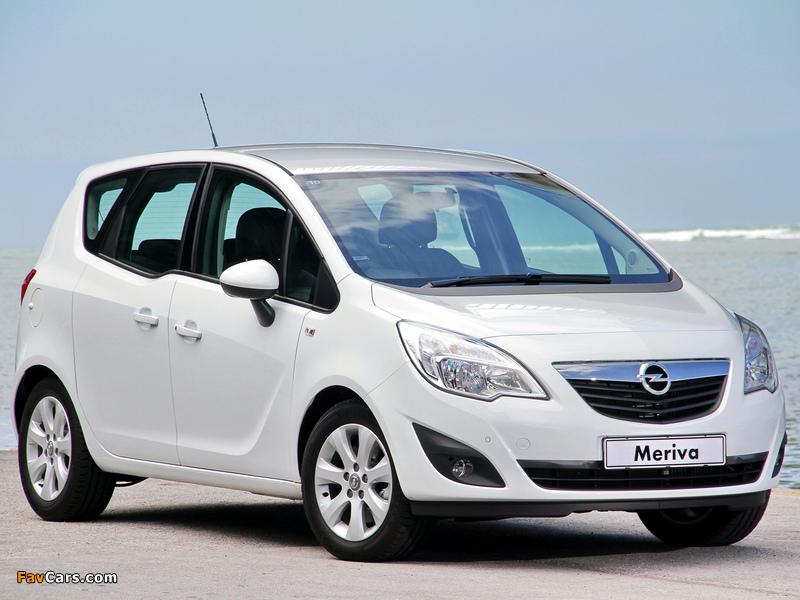 Opel Meriva Turbo ZA-spec (B) 2012 photos (800 x 600)