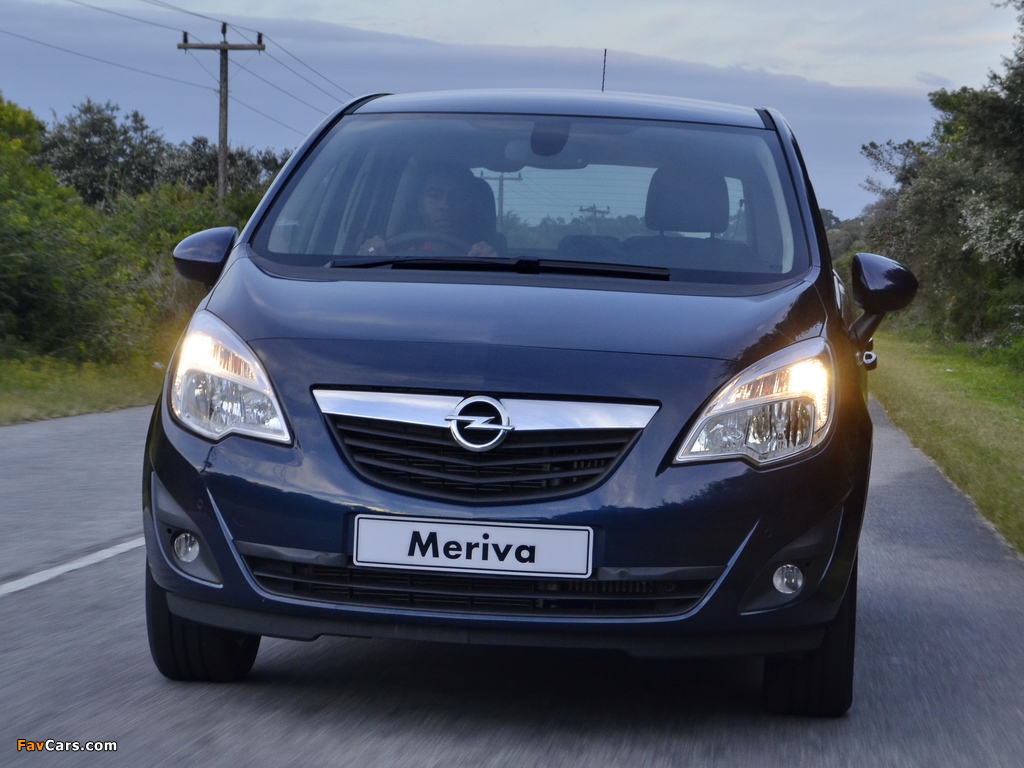 Opel Meriva Turbo ZA-spec (B) 2012 photos (1024 x 768)