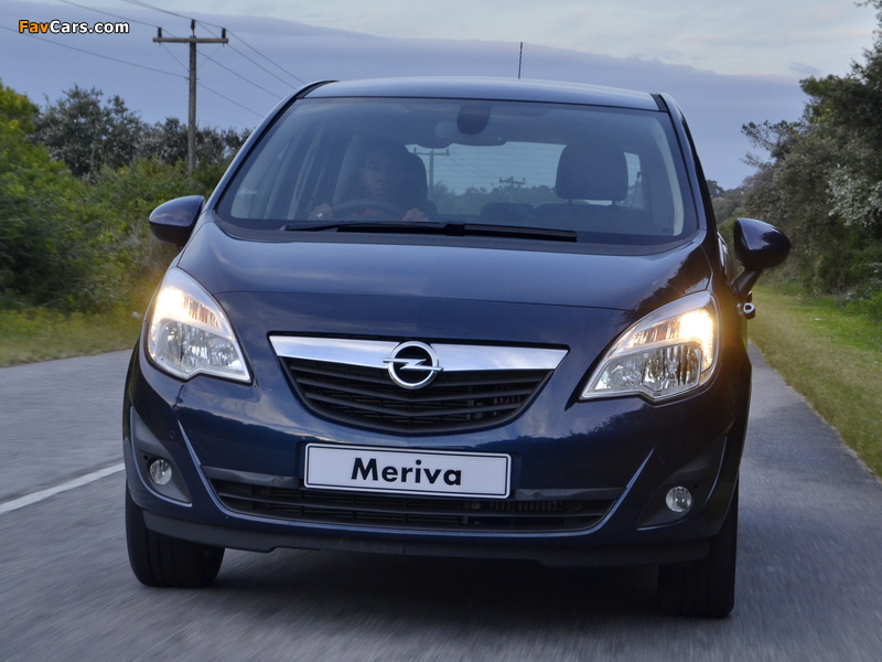Opel Meriva Turbo ZA-spec (B) 2012 photos (800 x 600)
