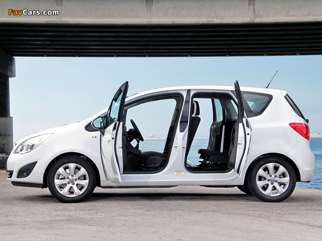 Opel Meriva Turbo ZA-spec (B) 2012 pictures (640 x 480)