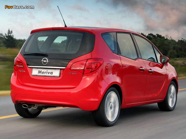 Opel Meriva Turbo ZA-spec (B) 2012 wallpapers (640 x 480)