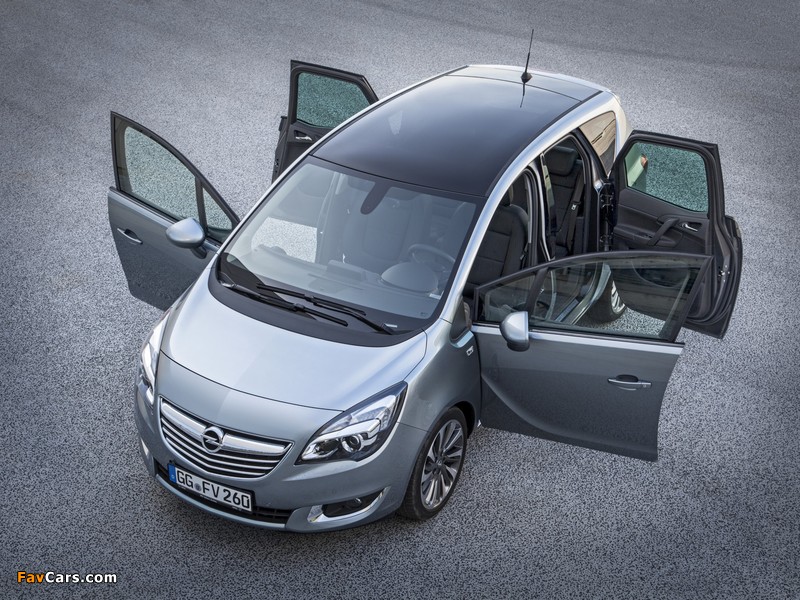 Opel Meriva (B) 2013 pictures (800 x 600)