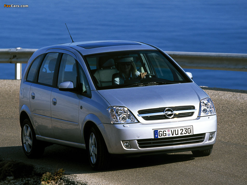 Photos of Opel Meriva (A) 2003–06 (1024 x 768)