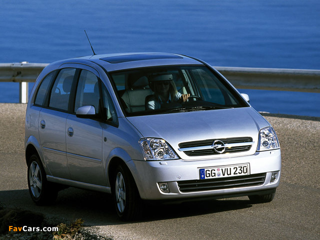 Photos of Opel Meriva (A) 2003–06 (640 x 480)