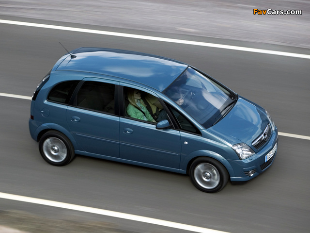 Photos of Opel Meriva (A) 2006–10 (640 x 480)