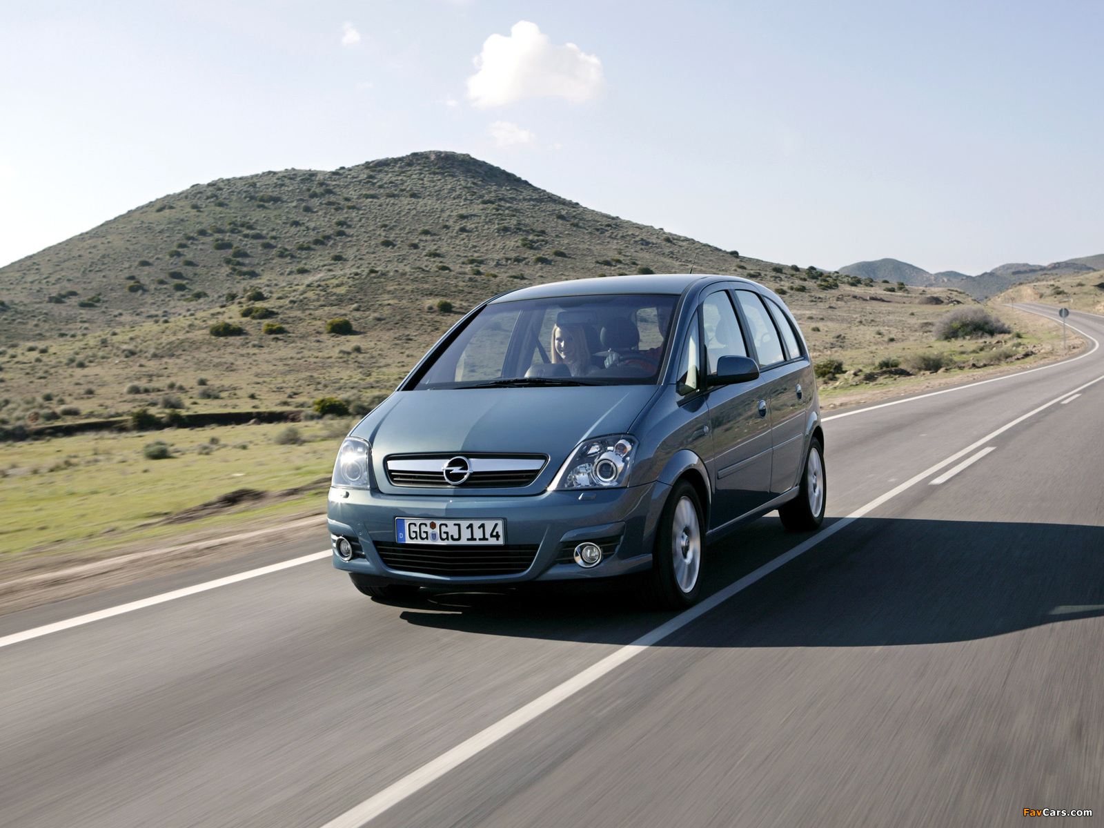 Photos of Opel Meriva (A) 2006–10 (1600 x 1200)