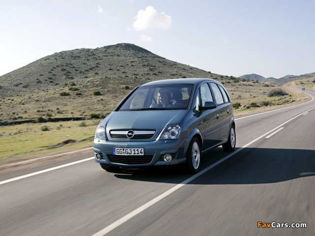 Photos of Opel Meriva (A) 2006–10 (640 x 480)