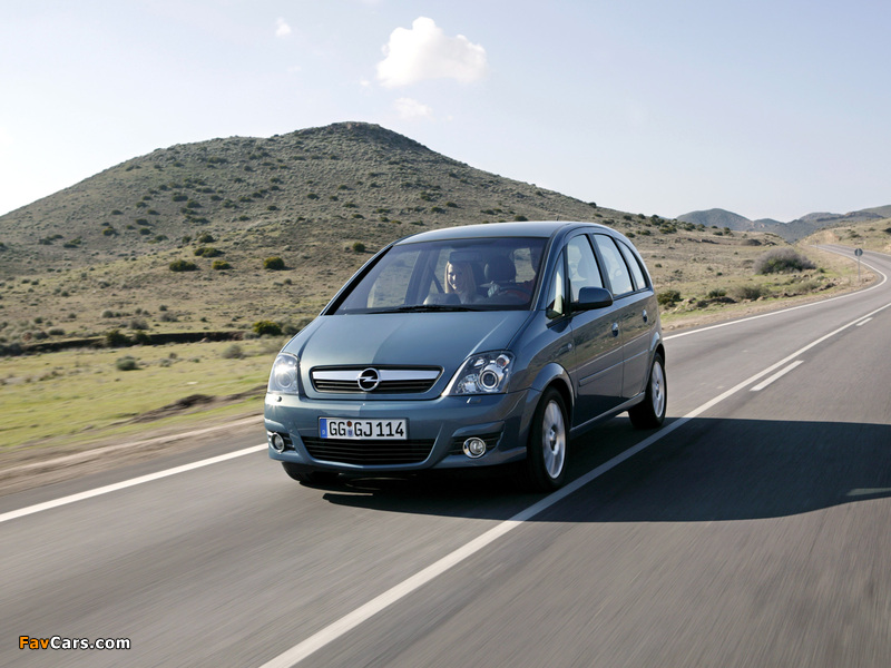 Photos of Opel Meriva (A) 2006–10 (800 x 600)