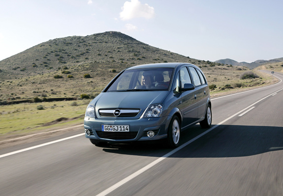 Photos of Opel Meriva (A) 2006–10