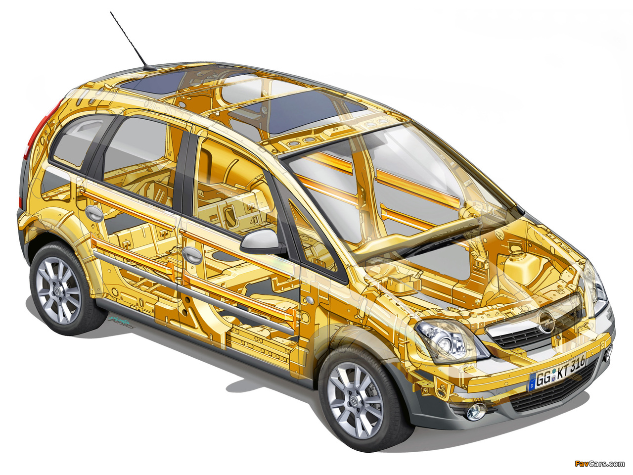 Photos of Opel Meriva (A) 2006–10 (1280 x 960)