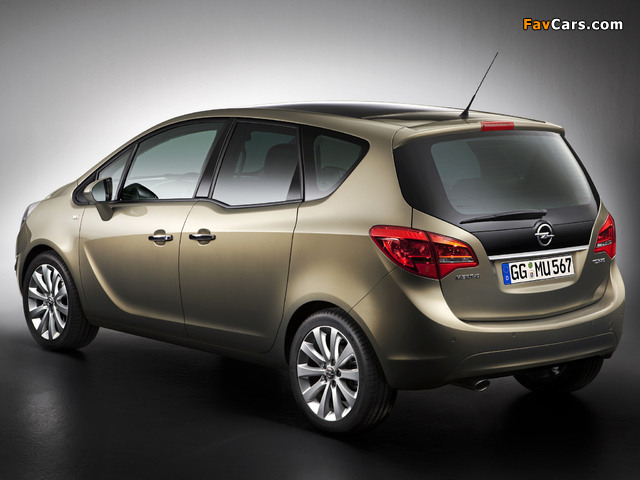 Photos of Opel Meriva (B) 2010 (640 x 480)