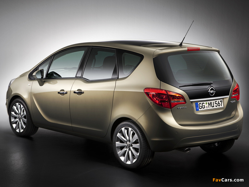 Photos of Opel Meriva (B) 2010 (800 x 600)