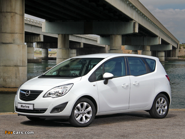 Photos of Opel Meriva Turbo ZA-spec (B) 2012 (640 x 480)
