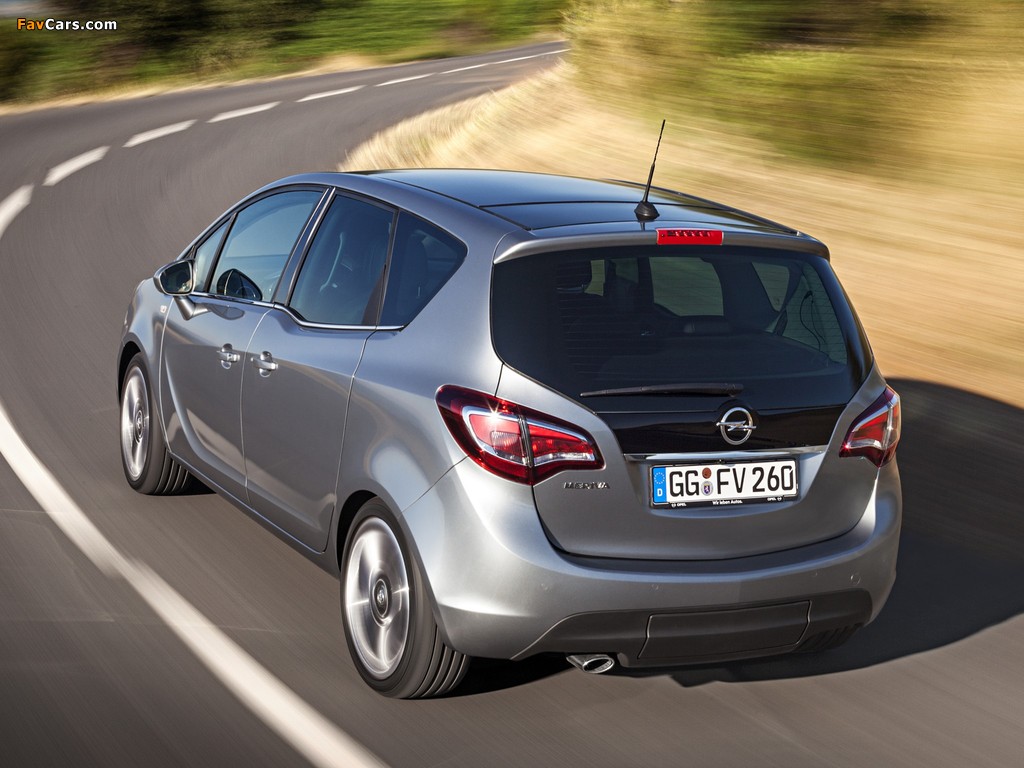 Photos of Opel Meriva (B) 2013 (1024 x 768)