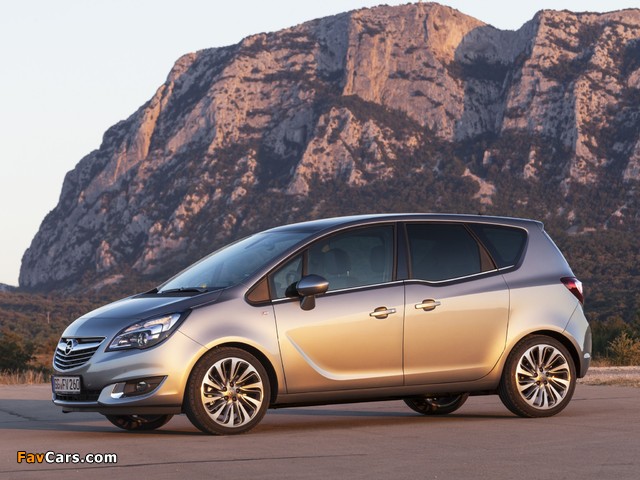 Photos of Opel Meriva (B) 2013 (640 x 480)