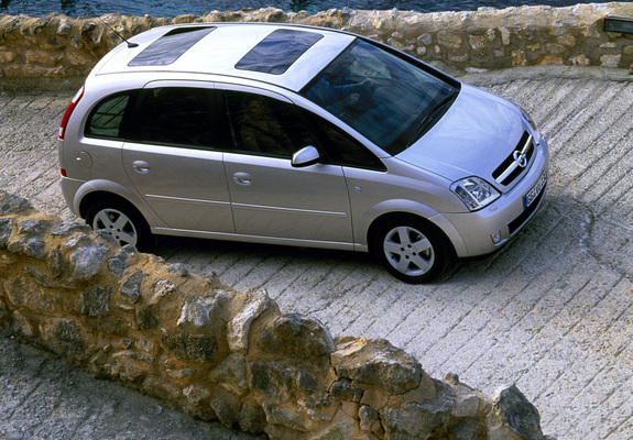 Pictures of Opel Meriva (A) 2003–06